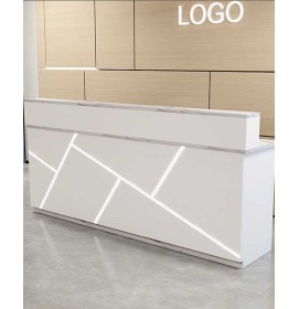 Creative Modern Wooden High End Bespoke Reception Desk