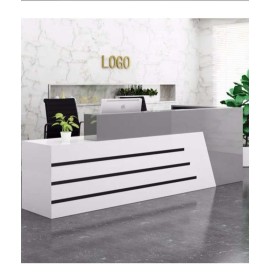 Creative Modern Retail Cashier Register Counter Small Custom Reception Desk