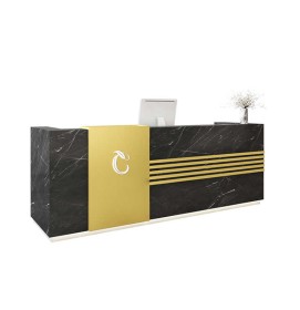 Creative Design Modern Wooden High End Retail Checkout Counter For Sale