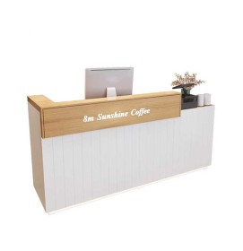 Creative Modern Wooden Luxury Wooden Luxury Reception Desk Modern Reception Table
