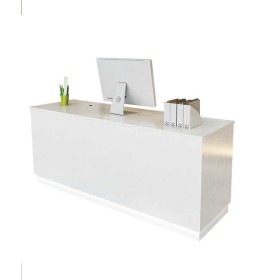 Creative Design Modern Wooden High End Reception Front Desk Furniture