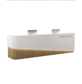 Creative Design Modern Wooden High End Unique Reception Desk