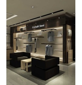 Luxury Creative Design Modern Shopping Mall Mens Clothing Shop Display