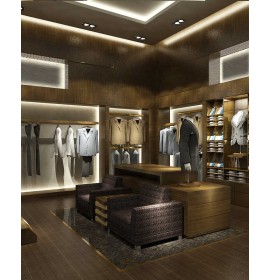 Custom Creative Design Modern Retail Store Mens Clothing Shop Design
