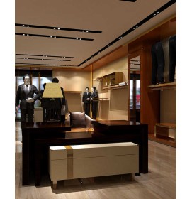 Luxury Creative Design Modern Retail Mens Clothing Shop Display