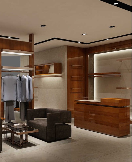 Luxury Creative Design Modern Mens Clothing Display Mens Clothing Store Design