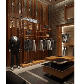 Creative Design Modern Mens Clothes Display Mens Clothing Store Design