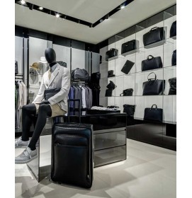 Innovative Design Modern Mens Clothing Shop Decoration New Mens Garment Store Design
