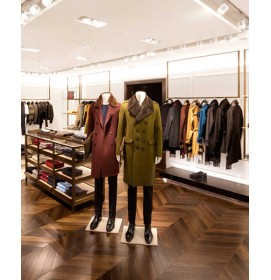 Creative Design Modern Clothing Display Design New Women Clothing Store Display 