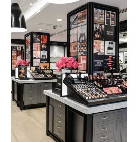 Creative Design Custom Luxury Cosmetic Display Cabinet and Showcase