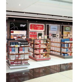 Creative Design Modern Retail Duty Free Snack Store Display Rack