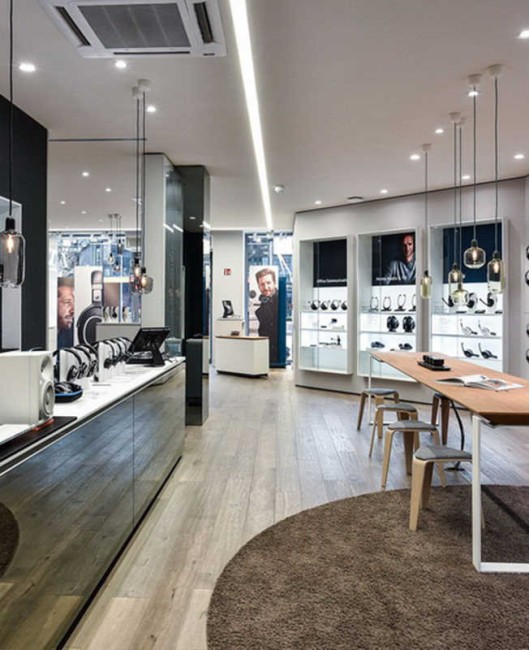 Commercial Creative Design Custom Modern Headphone Shop Design