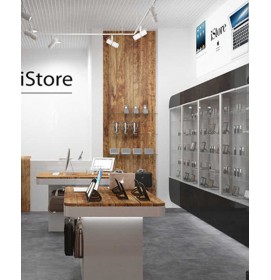 Commercial Creative Modern Retail New Mobile Accessories Store Design