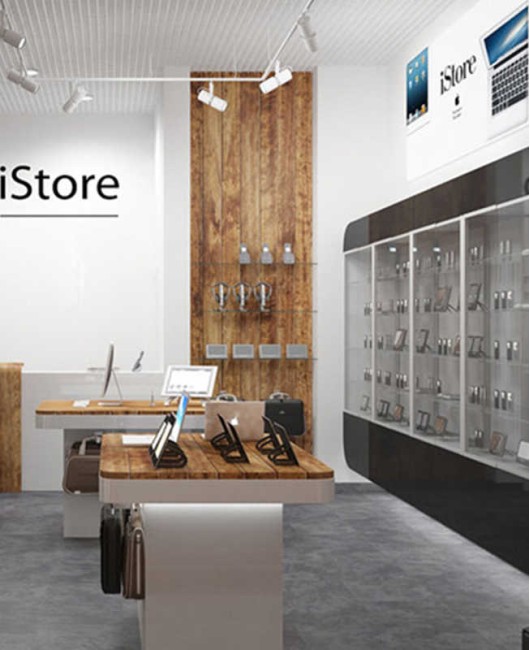 Commercial Creative Modern Retail New Mobile Accessories Store Design