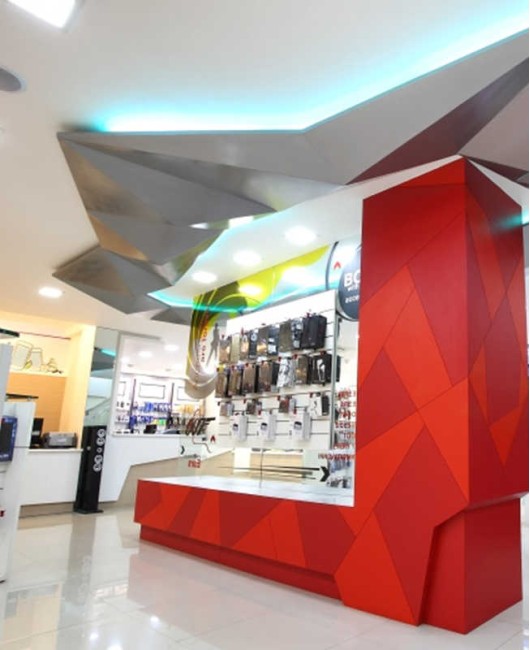 Commercial Creative Modern Retail New Phone Store Interior Design