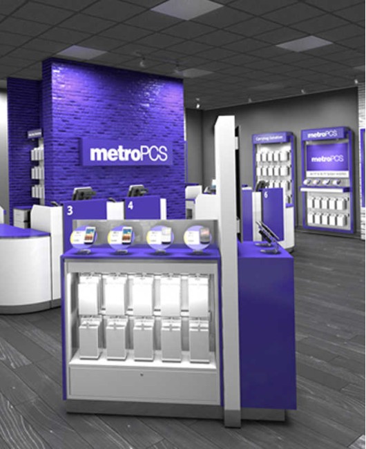 Commercial Creative Modern Retail New Cell Phone Store Design Ideas