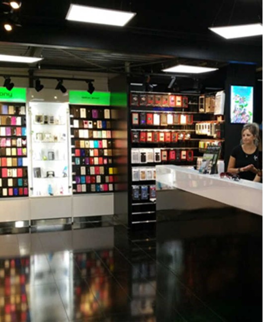 Commercial Creative Modern Retail New Mobile Phone Accessories Shop Design
