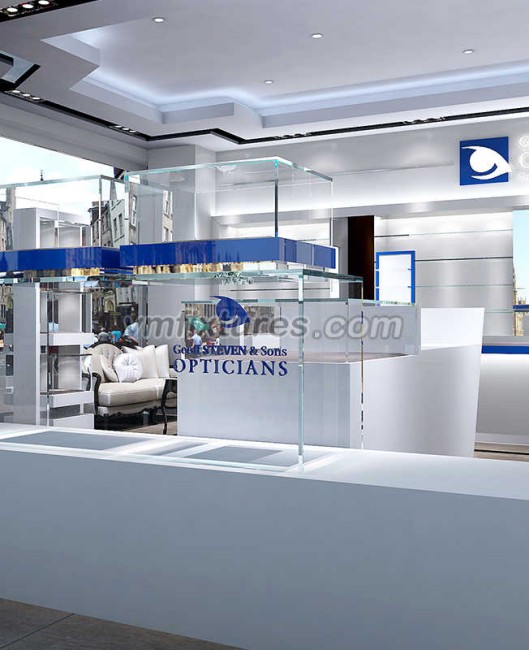 Commercial Custom Retail Optical Shop Design