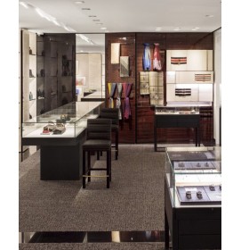 Creative Modern Retail Handbag Shop Interior High End Handbag Display Showcase
