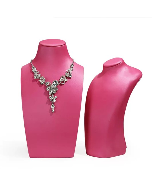 Popular New Leather Jewelry Necklace Display Bust For Sale