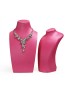 Popular New Leather Jewelry Necklace Display Bust For Sale