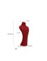 Popular Luxury Red Velvet Jewelry Necklace Display Bust For Sale