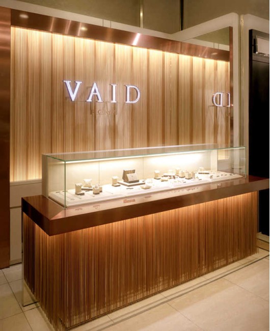 Luxury Modern Retail Custom Jewelry Shop Interior Design