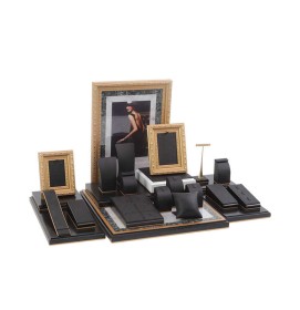 Desain Kreatif Mewah Kayu Kaca Toko Perhiasan Tampilan Counter Showcase