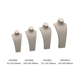 High End Modern Commercial Velvet Jewellery Necklace Display Stands