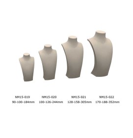 High End Modern Commercial Velvet Tall Necklace Stand