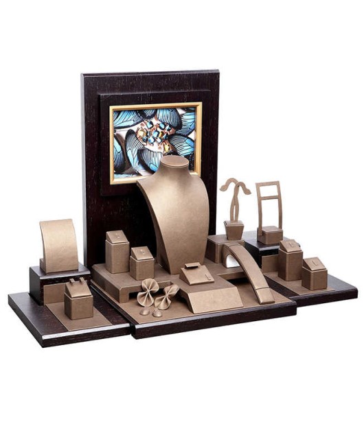 Luxury Creative Design Modern Commercial Jewellery Window Display Sets