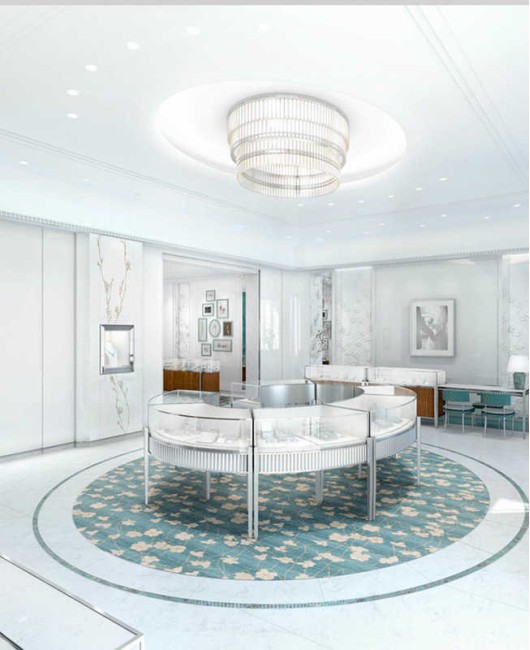 High End Custom Design Modern Unique Interior Design of Jewellery Showrooms