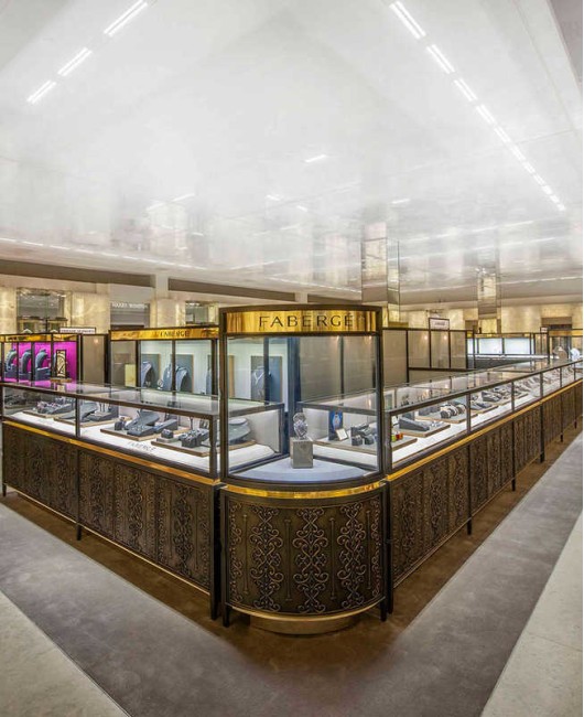 Luxury Modern Retail Custom Jewellery Kiosk For Shopping Mall