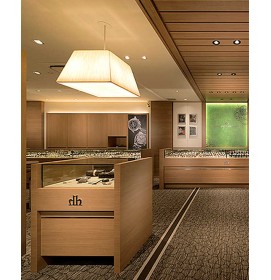 Luxury Modern Retail Wooden Custom Jewelry Counter Design