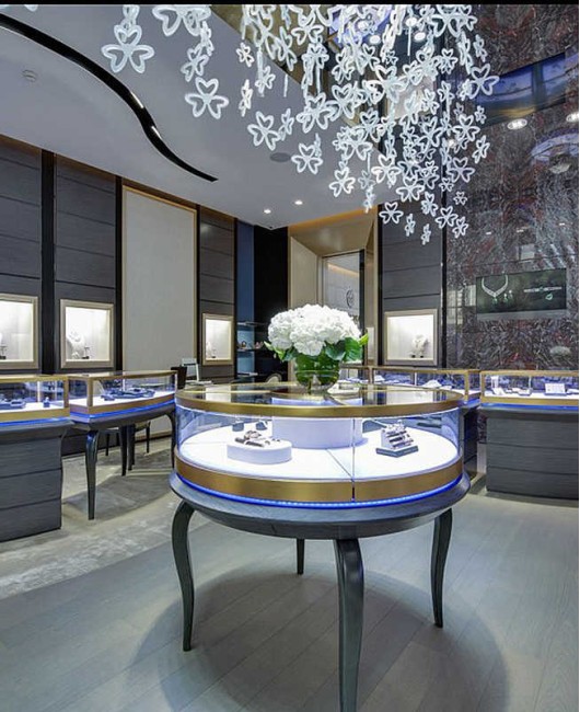 Modern Luxury Retail Custom Jewellery Shop Interior Design