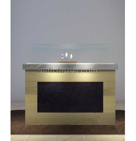 Modern Glass Wood Jewellery Shop Display Counters For Sale