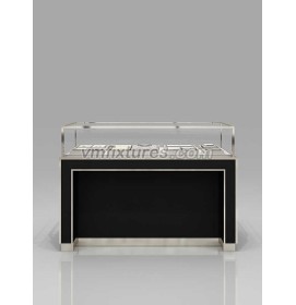 Aangepast creatief ontwerp houten sieraden winkel display teller