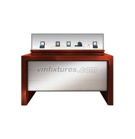 Commercial Retail Wooden Glass Jewellery Showcase Display Counter For Sale
