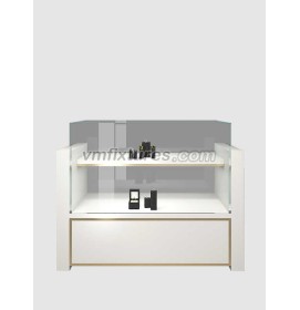 Luxury Wooden Jewelry Shop Glass Display Counter Showcase Retail Jewellery Display Counter For Sale