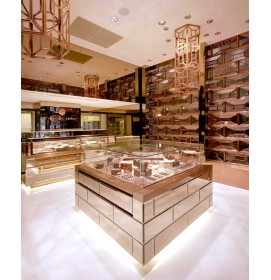 Commercial Modern Custom Design  Jewelry Display Cabinet