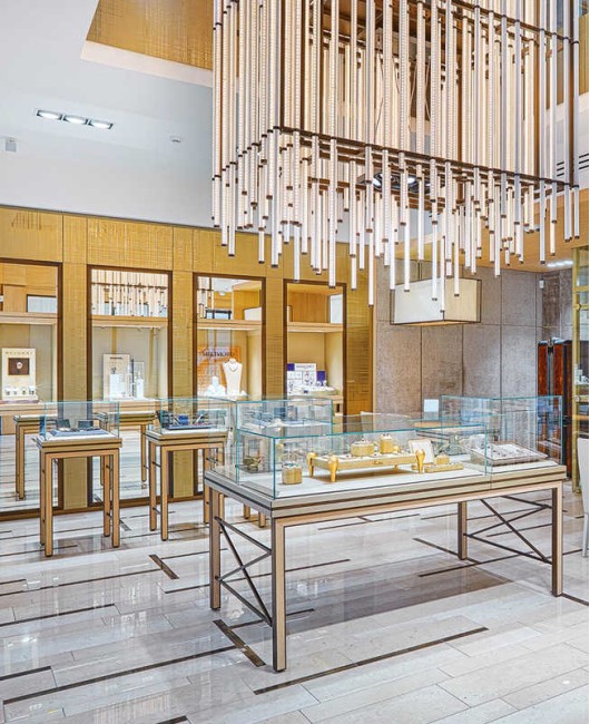 Commercial Modern Custom Retail Jewellery Showroom Interior Design