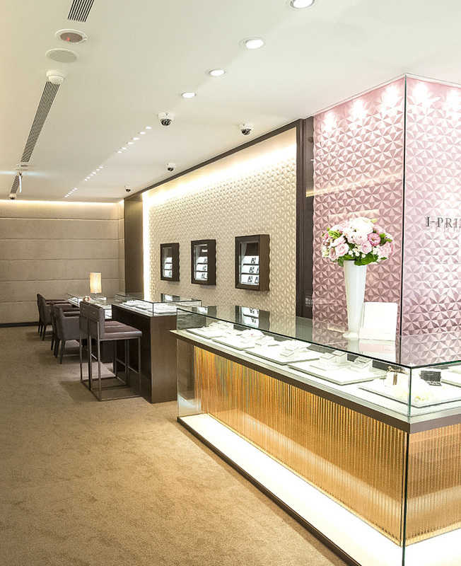 Jewellery shop counter shop