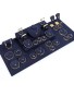 Popular Retail Gold Trim Navy Blue Velvet Jewelry Display Set For Sale