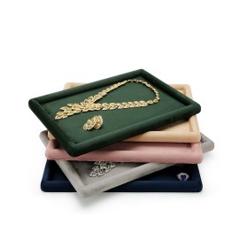 Luxury Velvet Jewelry Presentation Tray For Sale