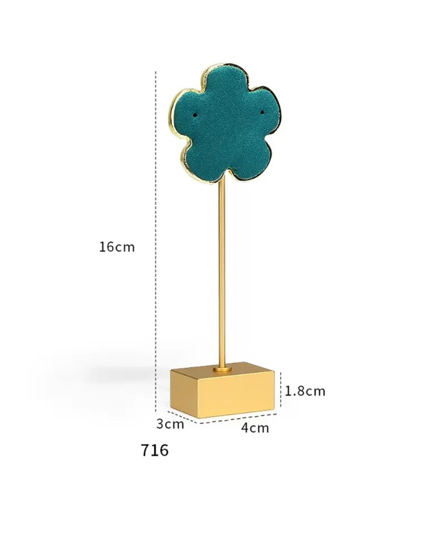 Luxury New Flower Shape Earring Display Holder Stand For Sale Luxury New Flower Shape Earring Display Holder Stand For Sale