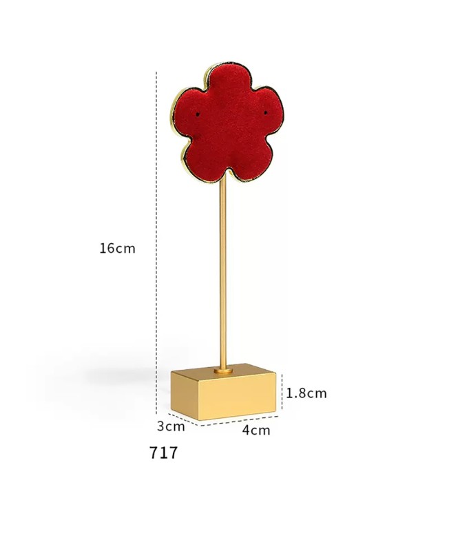 Luxury New Flower Shape Earring Display Holder Stand For Sale Luxury New Flower Shape Earring Display Holder Stand For Sale