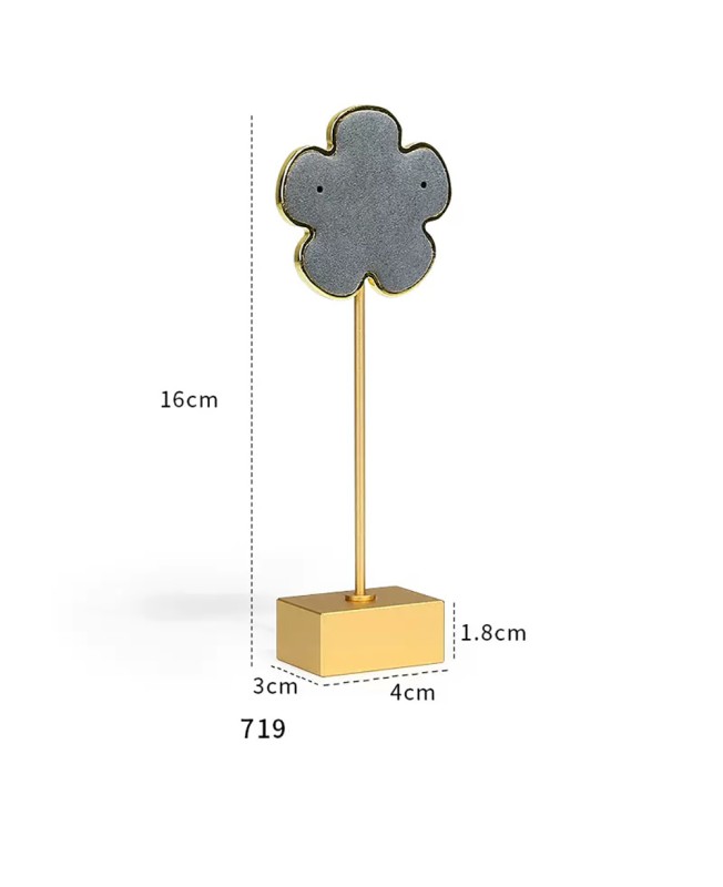Luxury New Flower Shape Earring Display Holder Stand For Sale Luxury New Flower Shape Earring Display Holder Stand For Sale