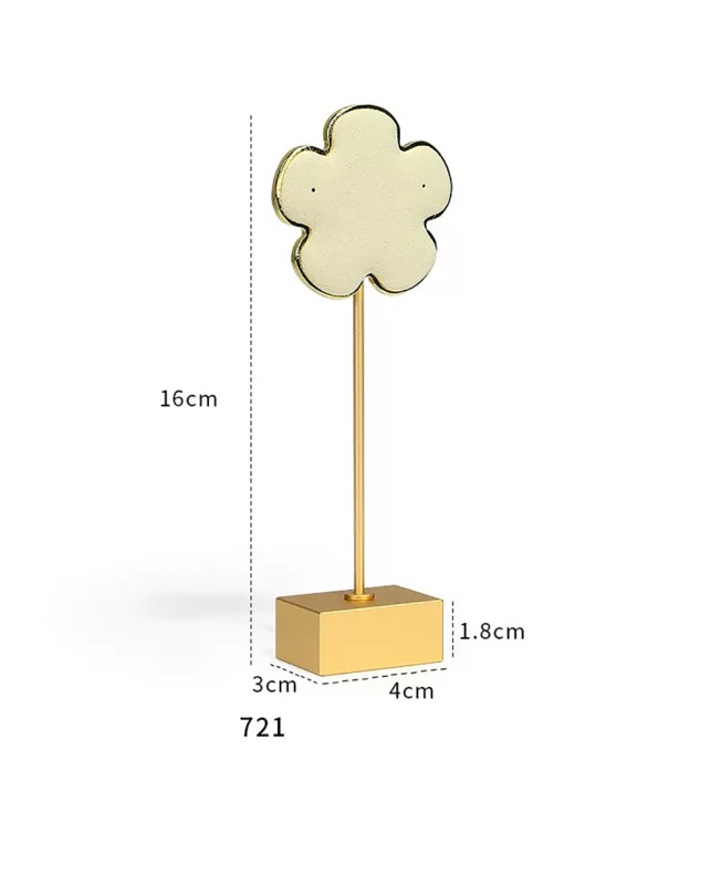 Luxury New Flower Shape Earring Display Holder Stand For Sale Luxury New Flower Shape Earring Display Holder Stand For Sale