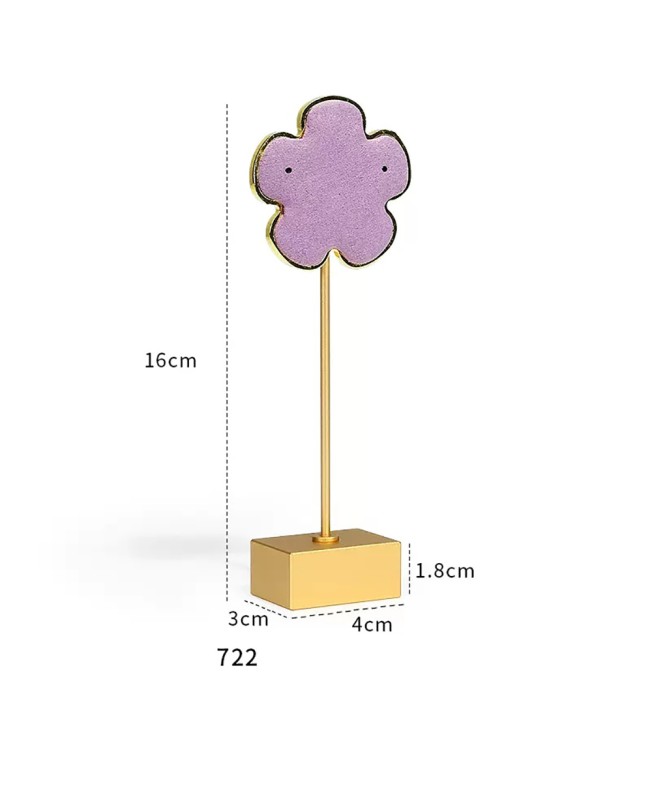 Luxury New Flower Shape Earring Display Holder Stand For Sale Luxury New Flower Shape Earring Display Holder Stand For Sale