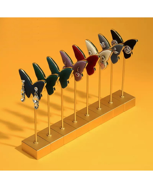 Luxury New Butterfly Shape Earring Display Holder Stand For Sale Luxury New Butterfly Shape Earring Display Holder Stand For Sale
